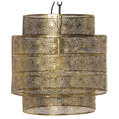 Ceiling Light Alexandra House Living Gold Golden Metal 60 W 39 x 39 x 39 cm Alexandra House Living