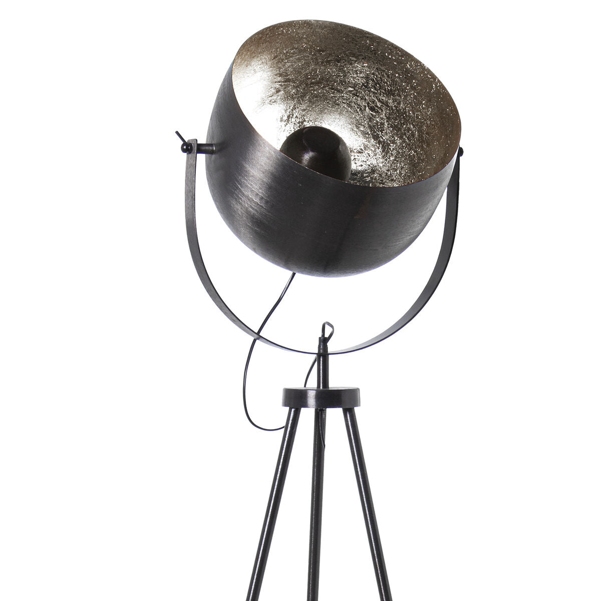 Floor Lamp Alexandra House Living Black Silver 25 W 43 x 165 x 26 cm Alexandra House Living