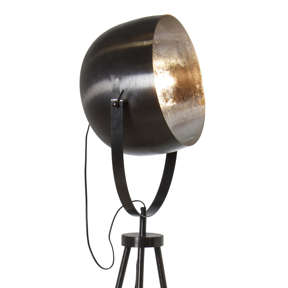 Floor Lamp Alexandra House Living Black Silver 25 W 43 x 165 x 26 cm Alexandra House Living