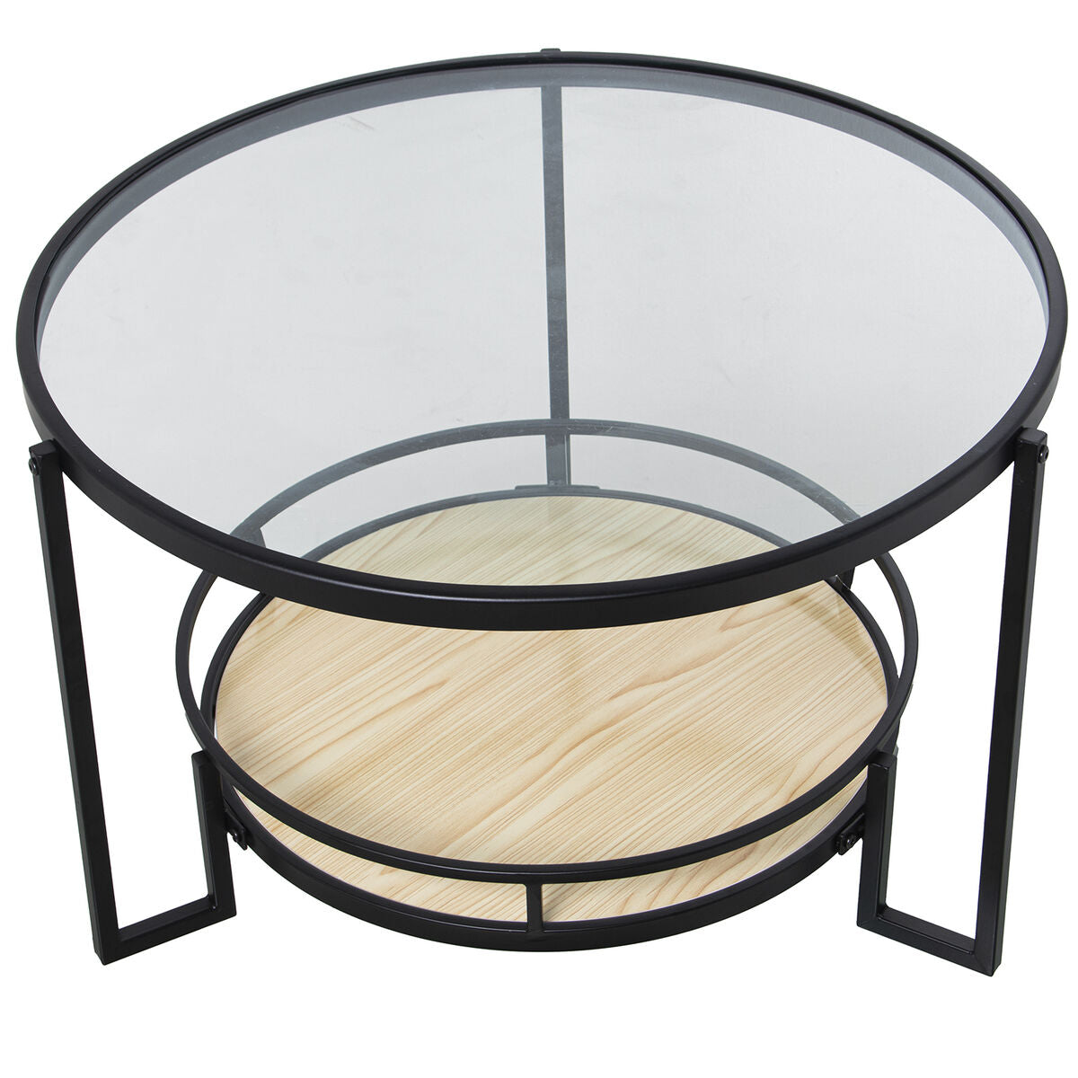 Side table Alexandra House Living Brown Black 70 x 45 x 70 cm Alexandra House Living