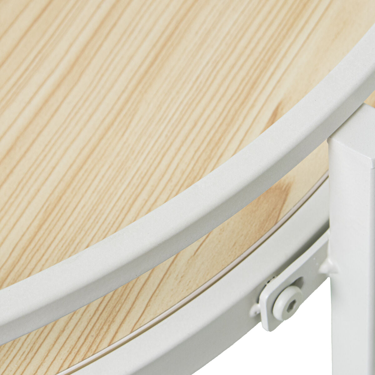 Side table Alexandra House Living White Brown 70 x 45 x 70 cm Alexandra House Living