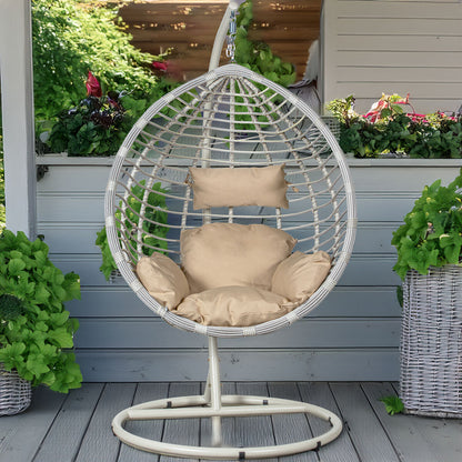 Hanging garden armchair Alexandra House Living White 117 x 106 x 198 cm Alexandra House Living