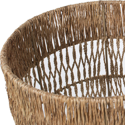 Desk lamp Alexandra House Living Brown Rattan Natural Fibre 40 W 25 x 210 x 60 cm Alexandra House Living