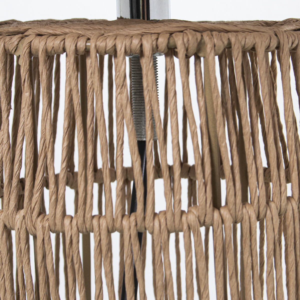 Desk lamp Alexandra House Living Brown Rattan Natural Fibre 40 W 25 x 210 x 60 cm Alexandra House Living