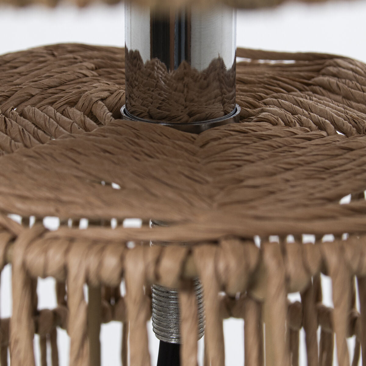 Desk lamp Alexandra House Living Brown Rattan Natural Fibre 40 W 25 x 210 x 60 cm Alexandra House Living