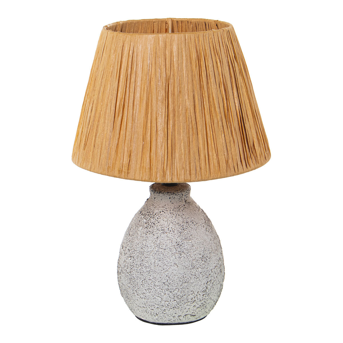 Desk lamp Alexandra House Living White Brown Ceramic 60 W 23 x 33 x 23 cm Alexandra House Living