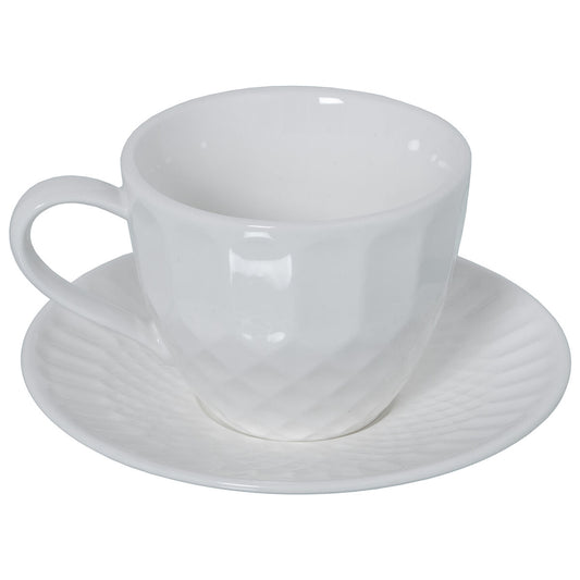 6 Piece Coffee Cup Set Alexandra House Living Porcelain 200 ml Alexandra House Living