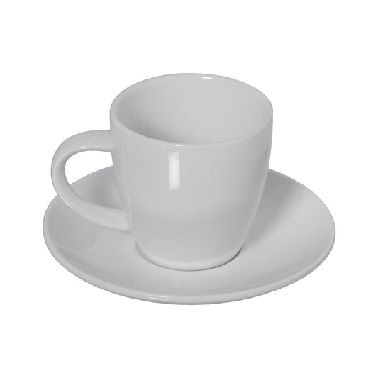 6 Piece Coffee Cup Set Alexandra House Living Porcelain 90 ml Alexandra House Living