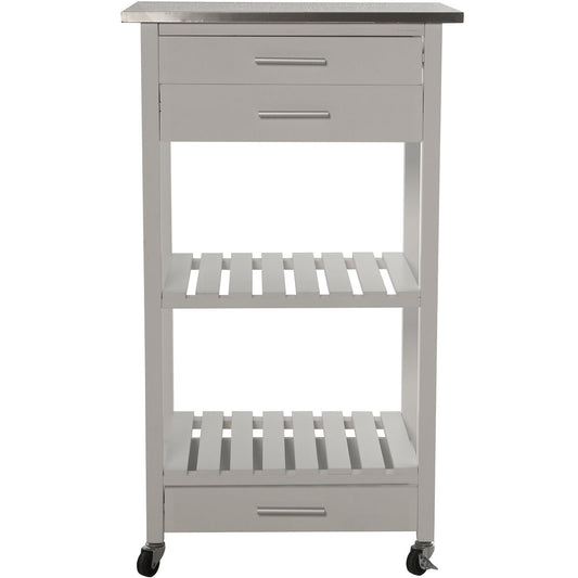 Kitchen Trolley Alexandra House Living White 50 x 86 x 40 cm