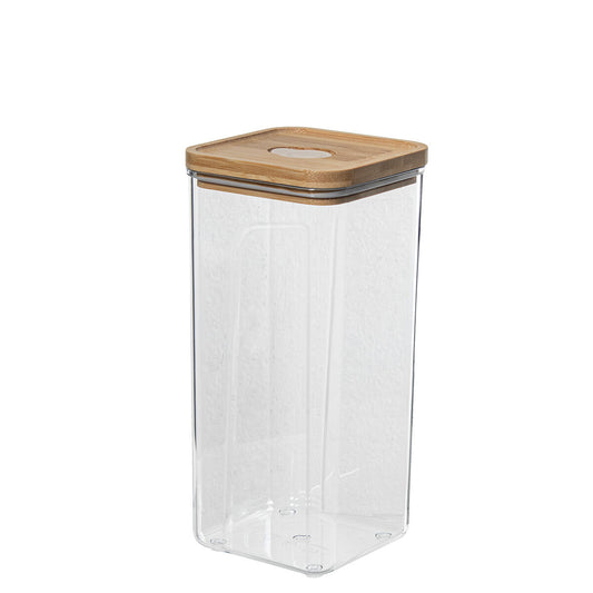 Tin Alexandra House Living 81306 Transparent Acrylic Bamboo Plastic Melamin 1,7 L