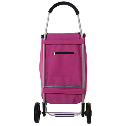 Shopping cart Alexandra House Living Pink 46 x 98 x 36 cm Polyester Alexandra House Living