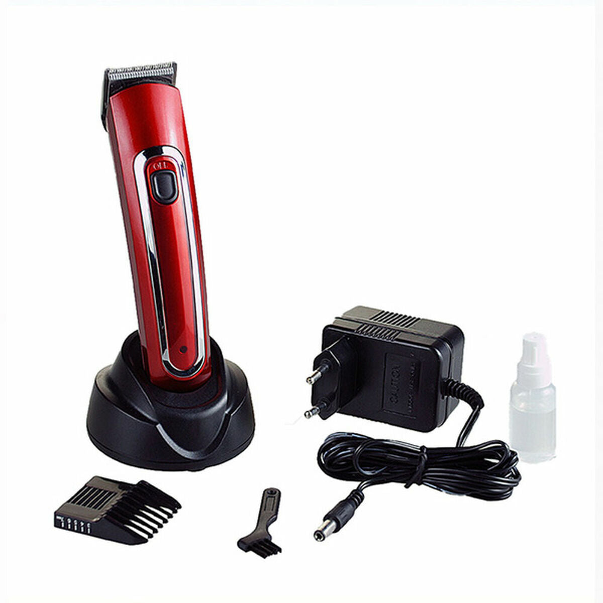 Hair Clippers Albi Pro Máquina Corte Red Albi Pro