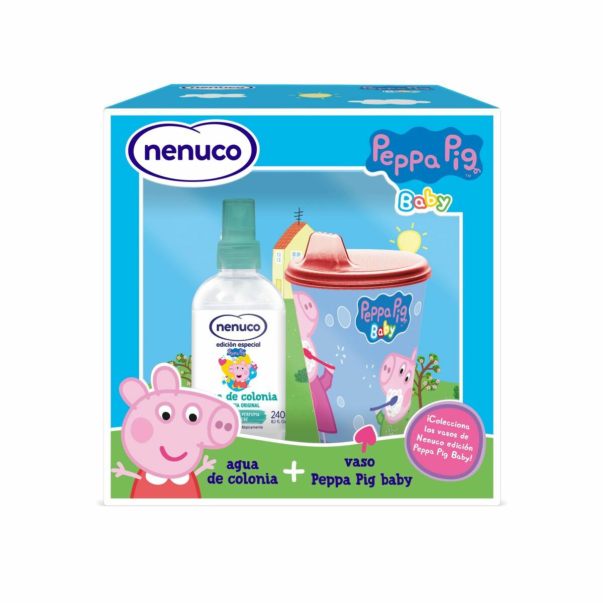 Child's Perfume Set Nenuco Peppa Pig 2 Pieces Nenuco