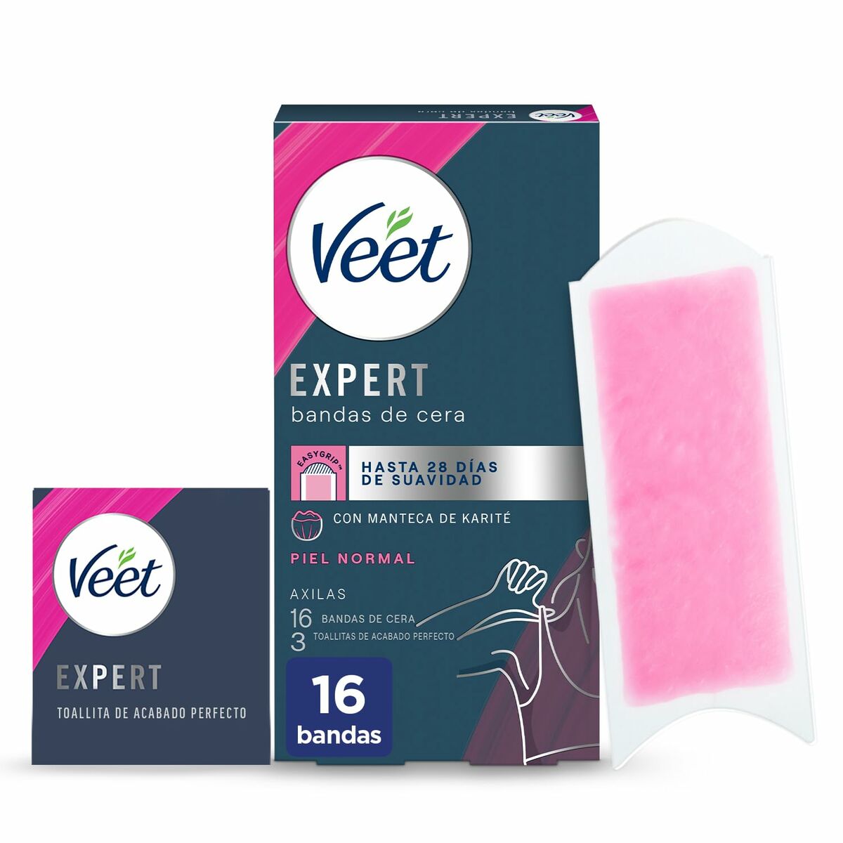 Body Hair Removal Strips Veet Expert Underarms (16 Units)