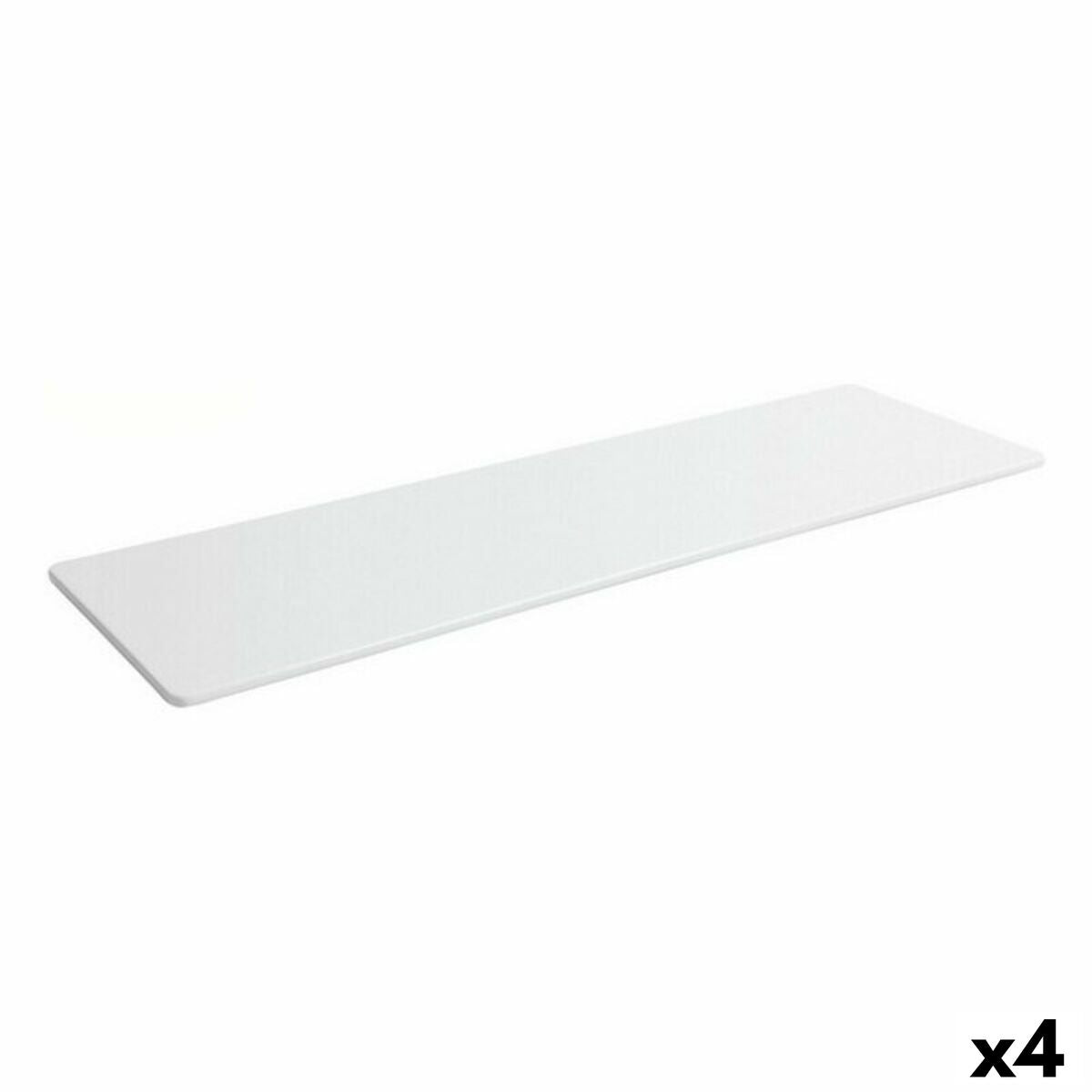 Snack tray Viejo Valle Bayahibe Melamin White 53 x 16,2 x 0,6 cm (4 Units) Viejo Valle