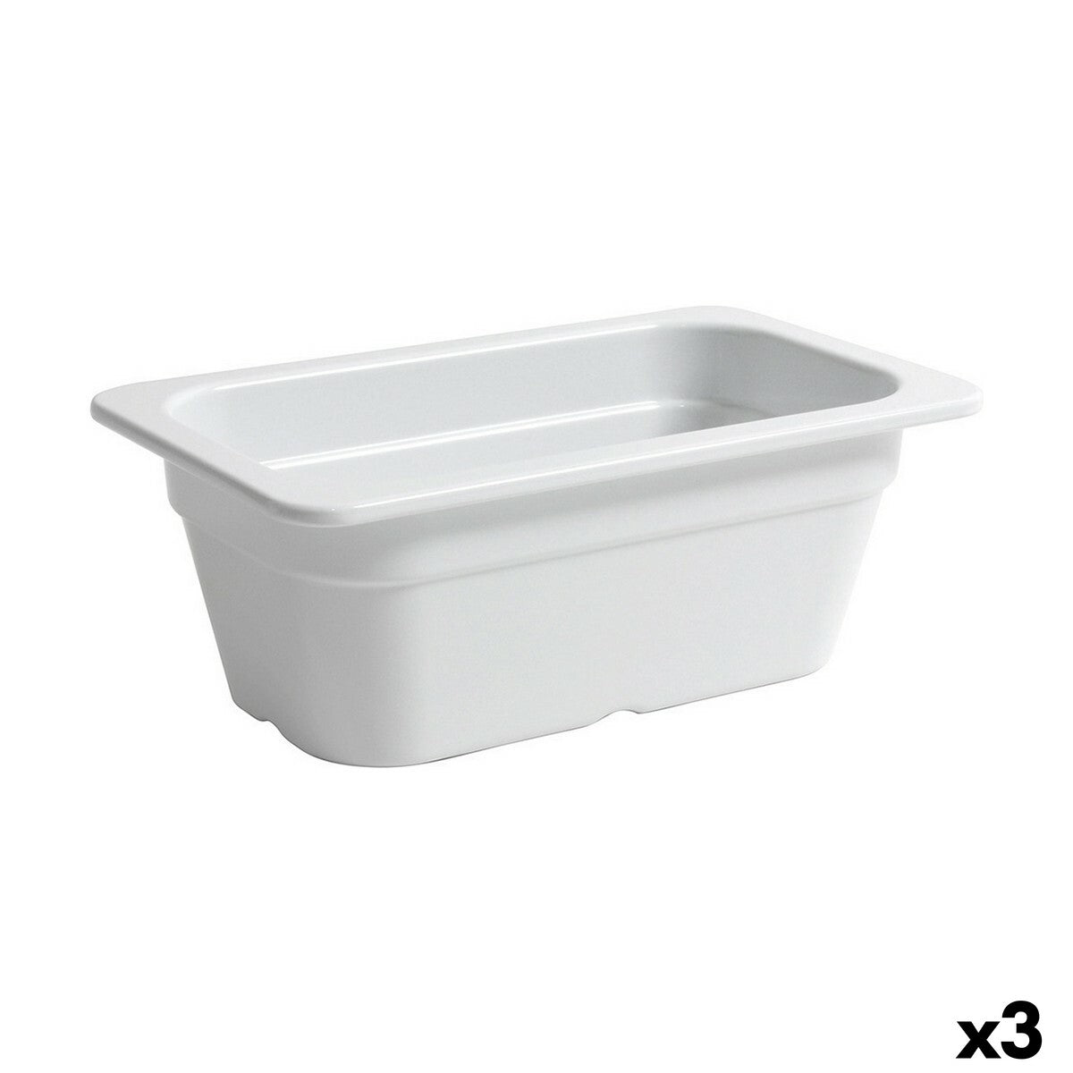 Serving Platter Inde 26,5 x 16,2 x 10 cm (3 Units) Inde