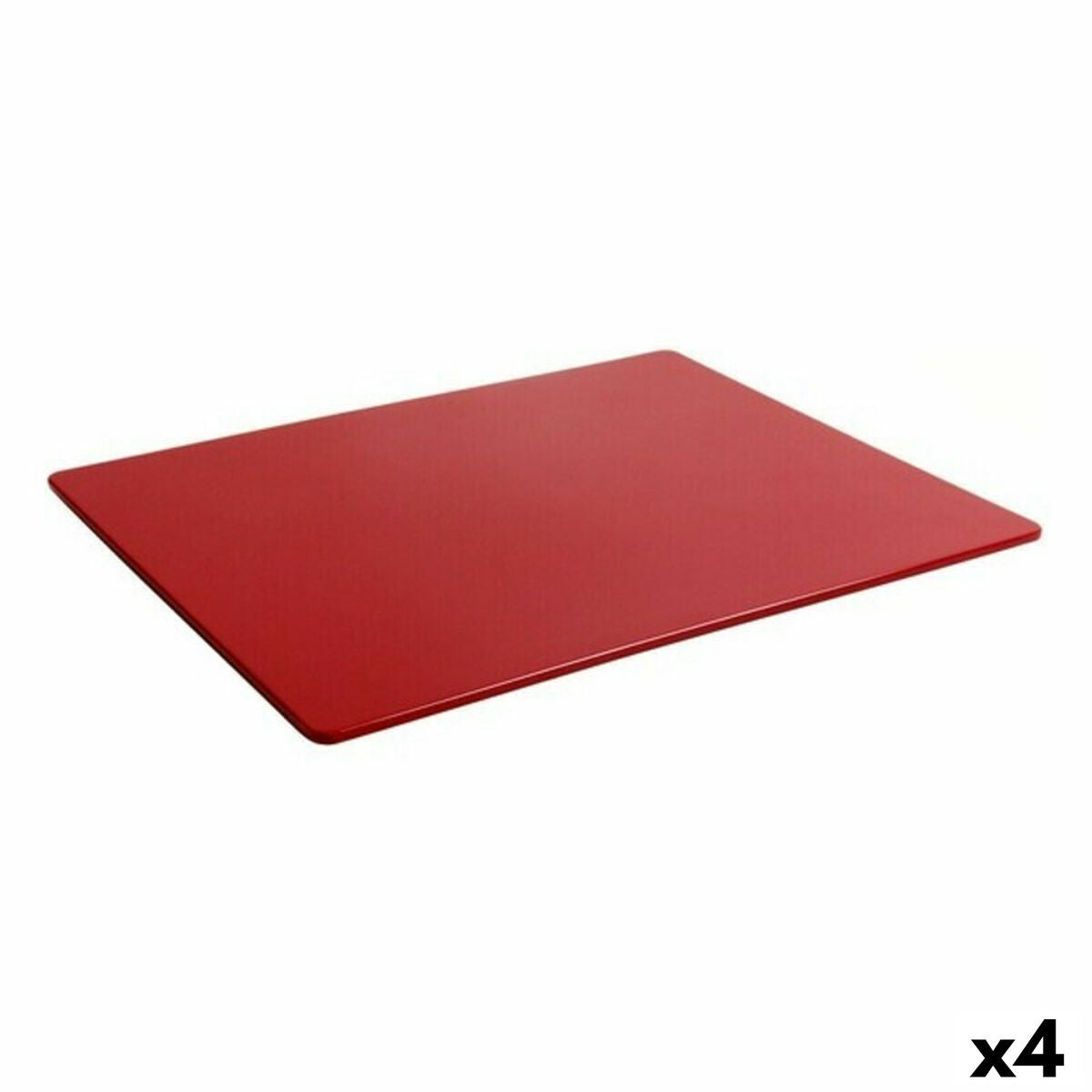 Snack tray Viejo Valle Bayahibe Melamin Red 32,5 x 26,5 x 0,5 cm (4 Units) Viejo Valle