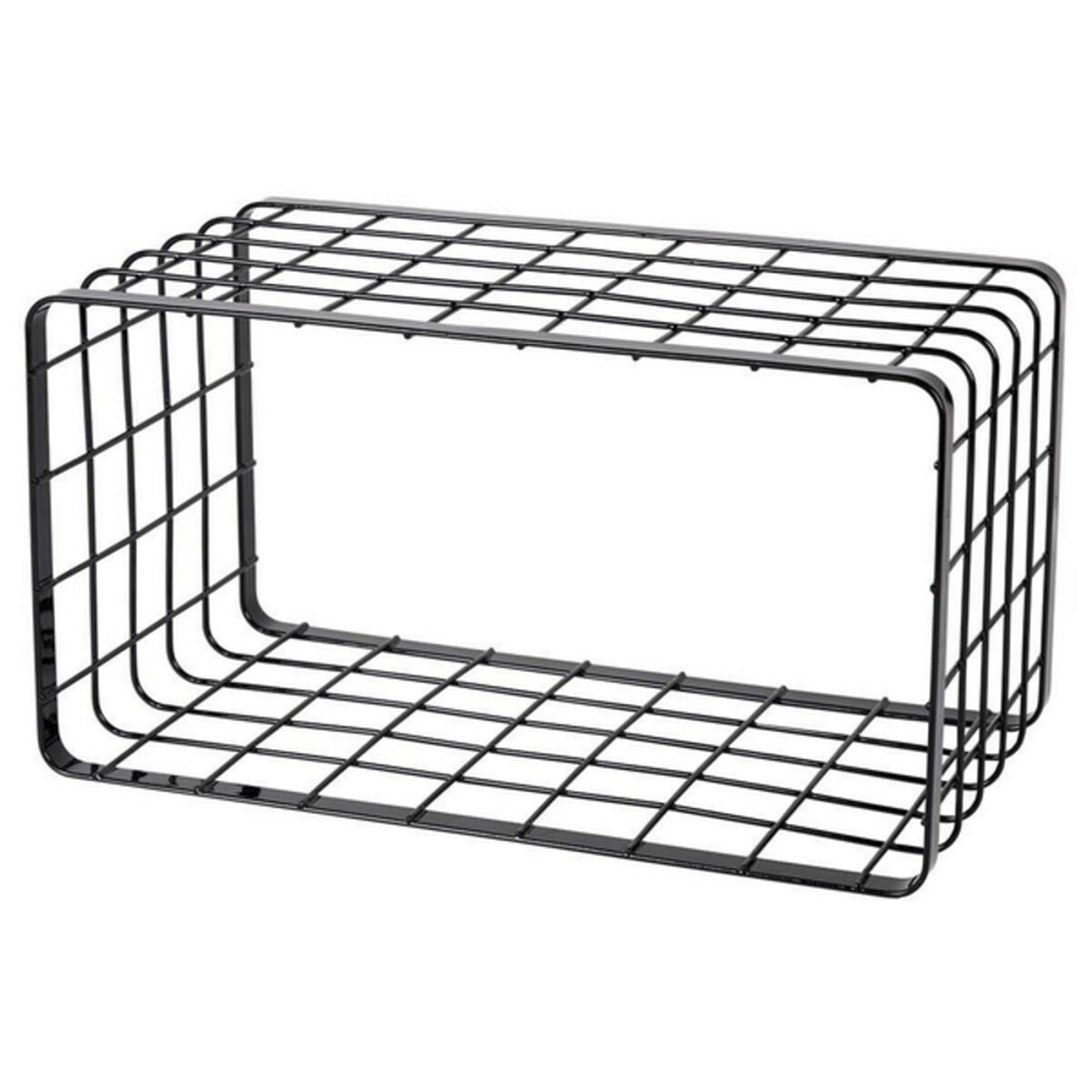 Holder Inde Grille Black 34 x 19 x 18 cm Inde