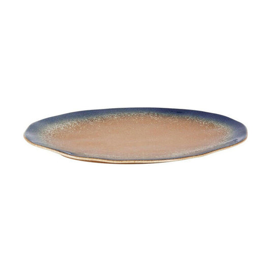 Flat Plate Inde STONEWARE CARIBIAN 27 x 17,5 cm Inde