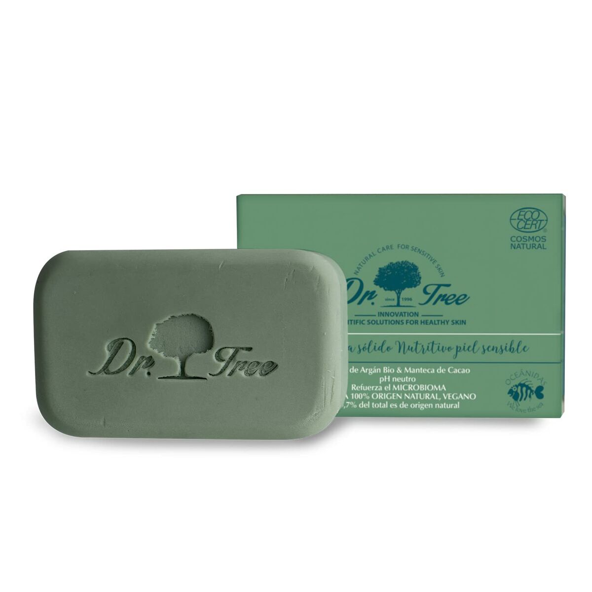 Gel Bar Dr. Tree Gel Sólido Sensitive skin Nutritional 120 g (Moisturizing) Dr. Tree