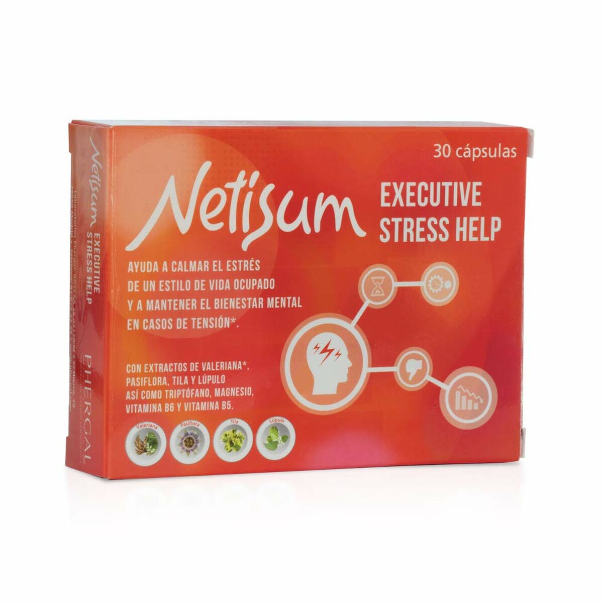 Food Supplement Netisum Anti-stress 30 Units Netisum