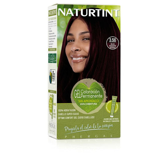 Permanent Dye Naturtint Naturtint 3.56 rojo radiante intenso Ammonia-free (170 ml)