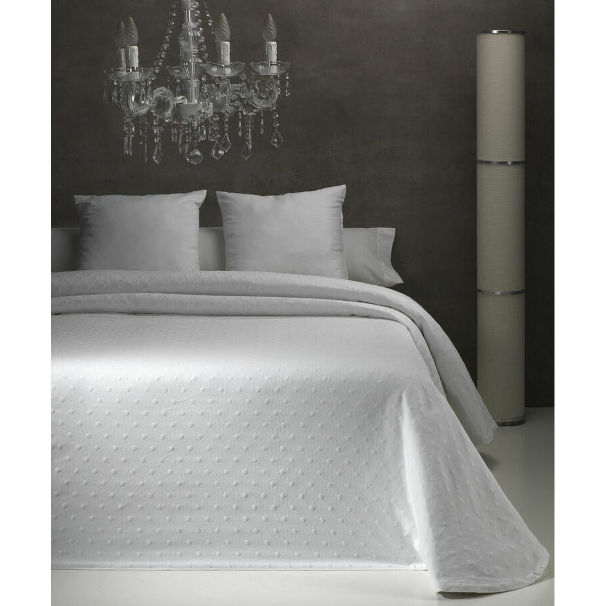 Bedspread (quilt) Hosteline CARMINA White Single (1 Piece) Hosteline