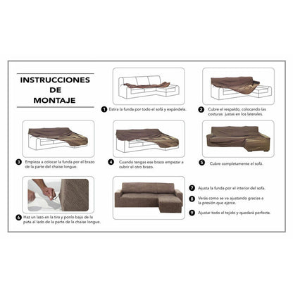 Sofa Cover Hosteline OLIMPO Brown Hosteline