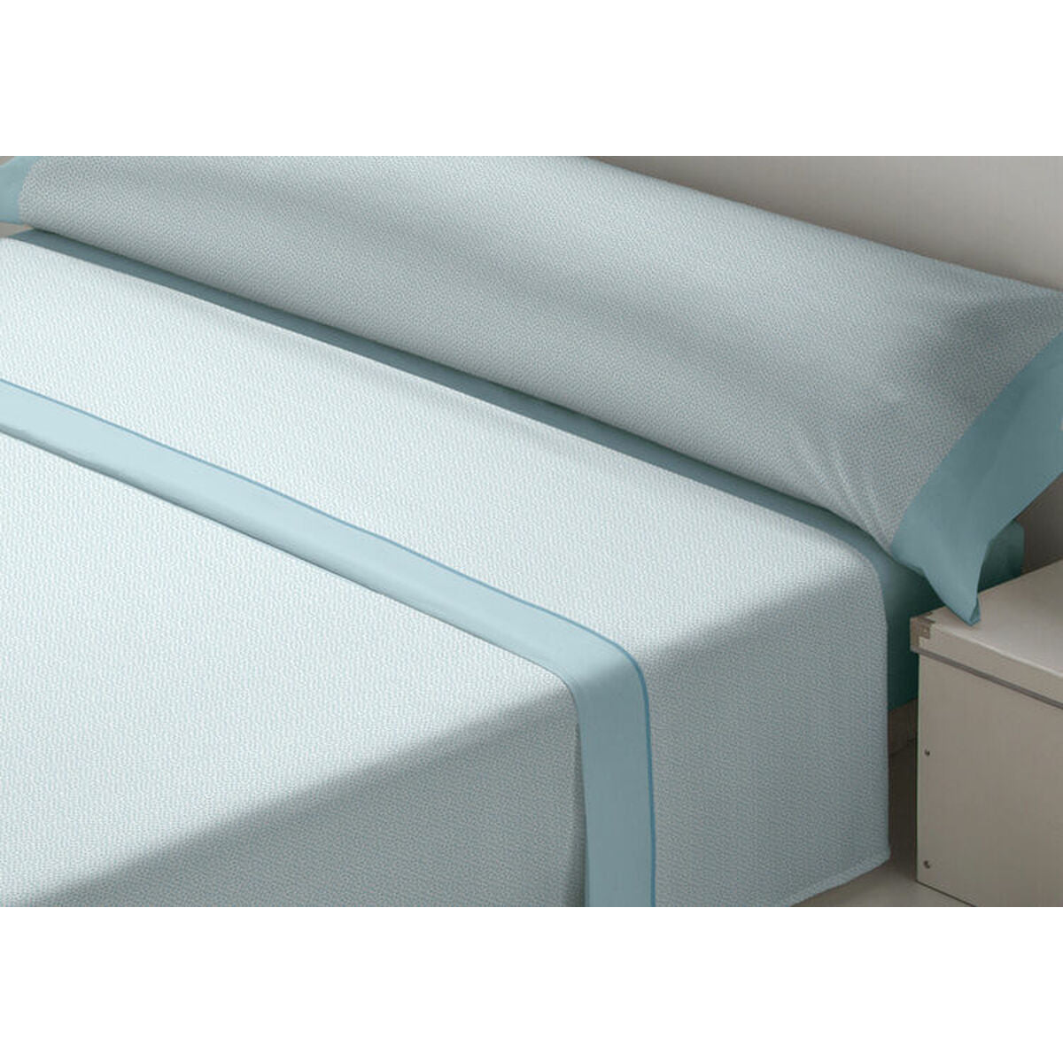 Bedding set D'Or JAZMIN Blue Single Franela D'Or