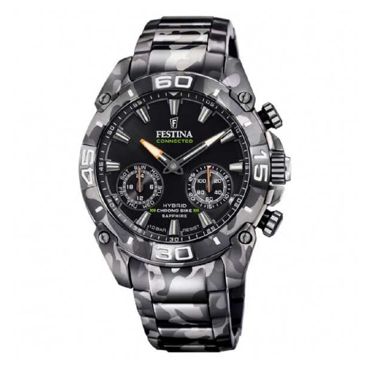 Men's Watch Festina F20545/1 Black Grey Festina