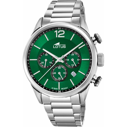 Men's Watch Lotus 18688/4 Green Silver