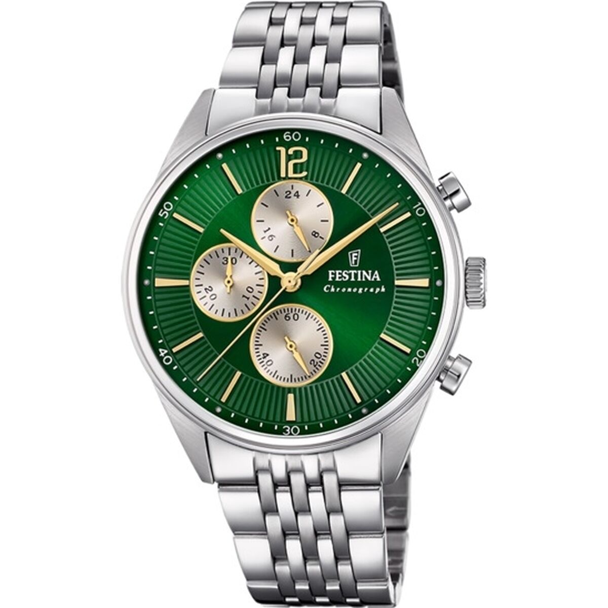 Men's Watch Festina F20285/9 Green Silver Festina