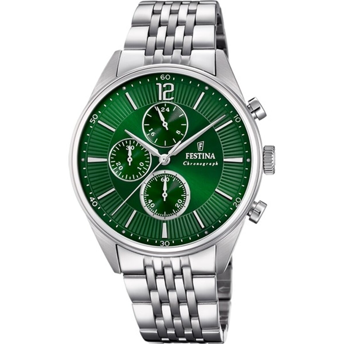 Men's Watch Festina F20285/8 Green Silver Festina