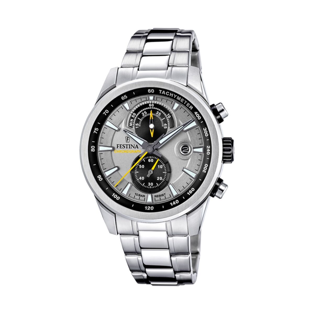 Men's Watch Festina F20694/4 Grey Silver