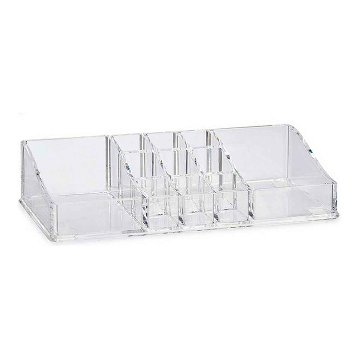 Make-up organizer Transparent 9 x 4,5 x 22,7 cm Berilo