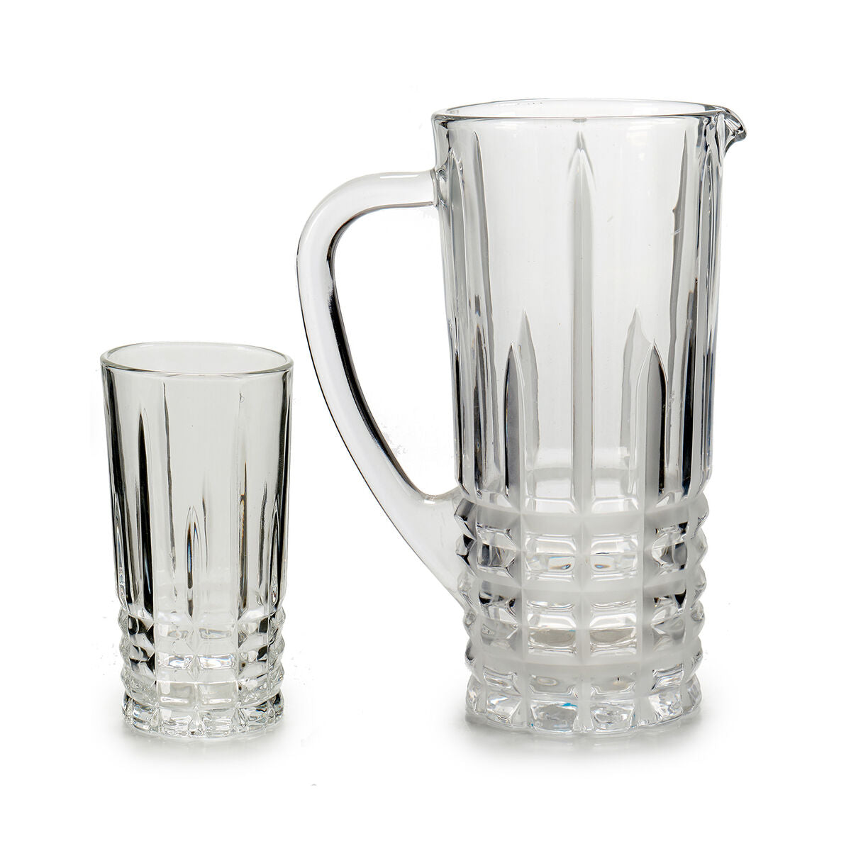 Set of glasses 41053 250 ml 6 x (250 ml) / 1 x (1 L) Vivalto