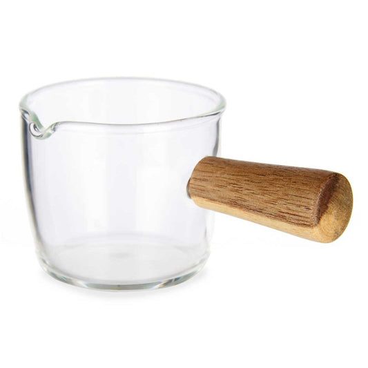 Saucepan Transparent Borosilicate Glass (6 x 5 x 10,5 cm) Vivalto