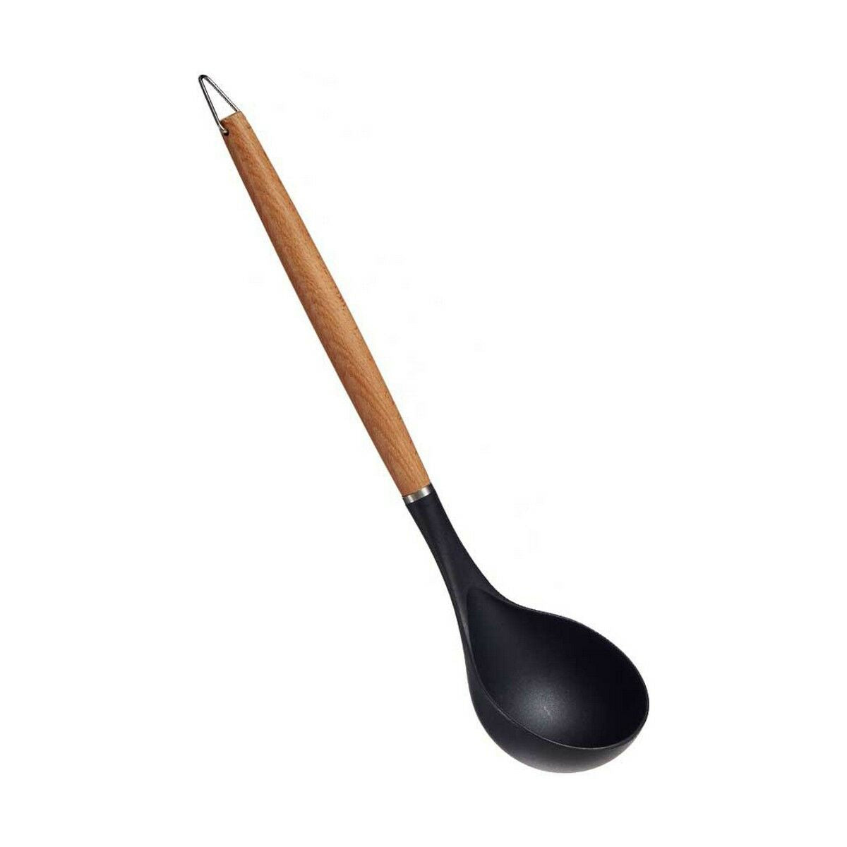 Ladle Black Brown 8 x 3 x 32,5 cm beech wood (8 x 3 x 32,5 cm) Kinvara