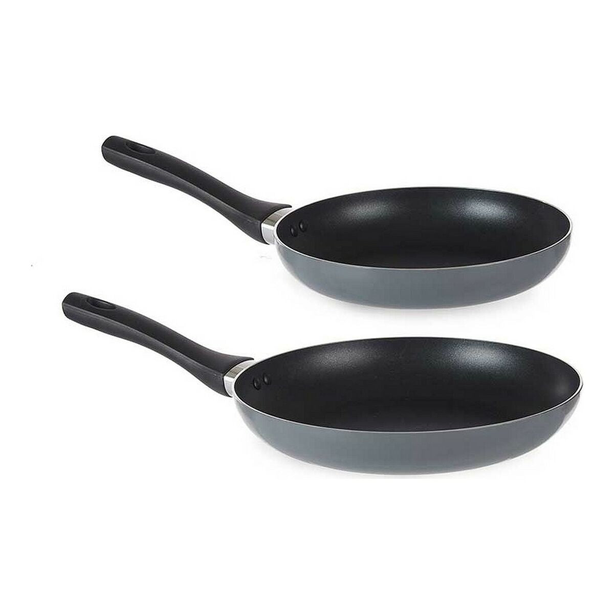 Set of pans Grey Aluminium (2 pcs) Kinvara