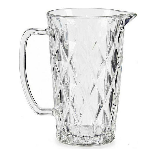 Jug Diamond Transparent Crystal 1L Vivalto