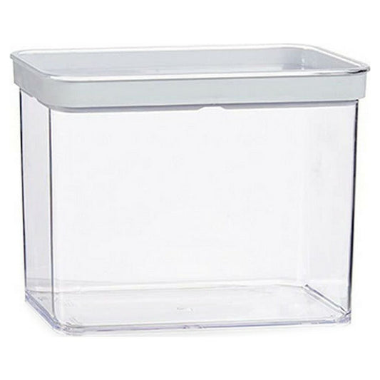 Jar Transparent Silicone ABS PS 2200 ml (10,5 x 16,1 x 21 cm)