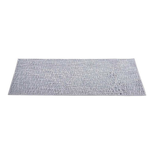 Table Mat 45 x 0,01 x 30 cm Silver Plastic (30 x 45 cm) Kinvara