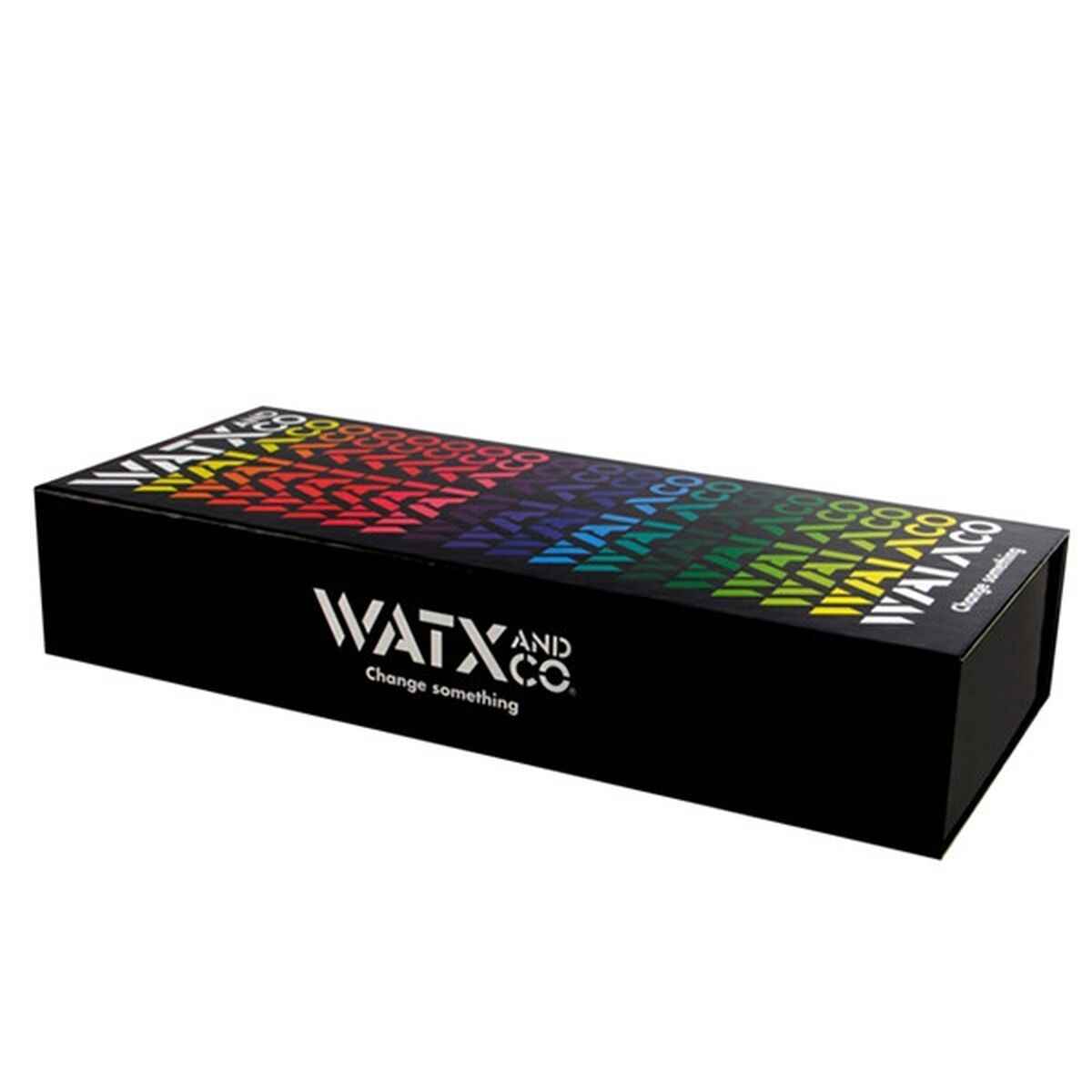 Box for watches Watx & Colors WACAJACONS16A 25 x 7 x 5 cm Watx and Colors