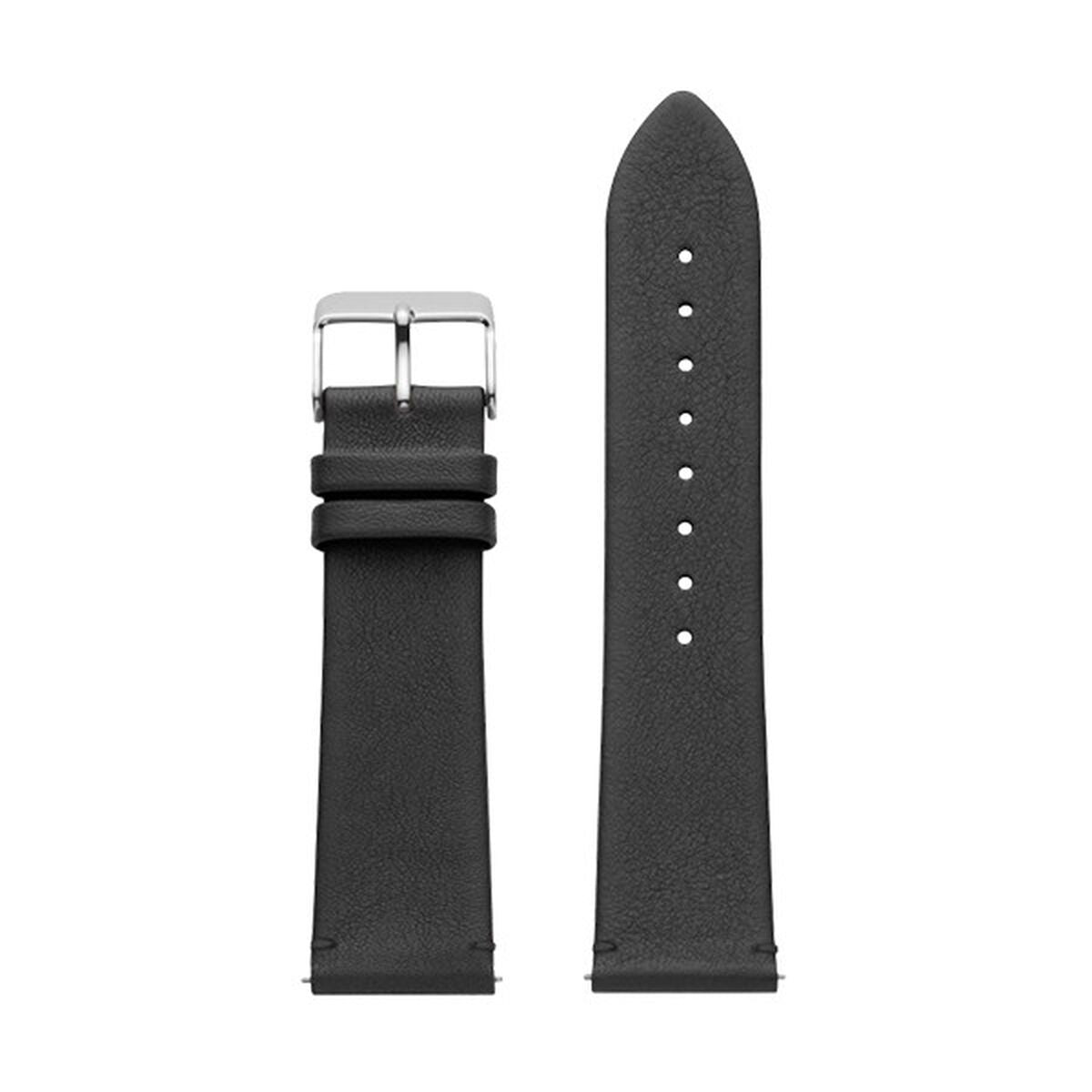 Watch Strap Watx & Colors WXCO1700 Black Watx and Colors