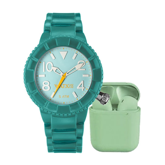 Ladies' Watch Watx & Colors WAPACKEAR20_M (Ø 43 mm) Watx and Colors