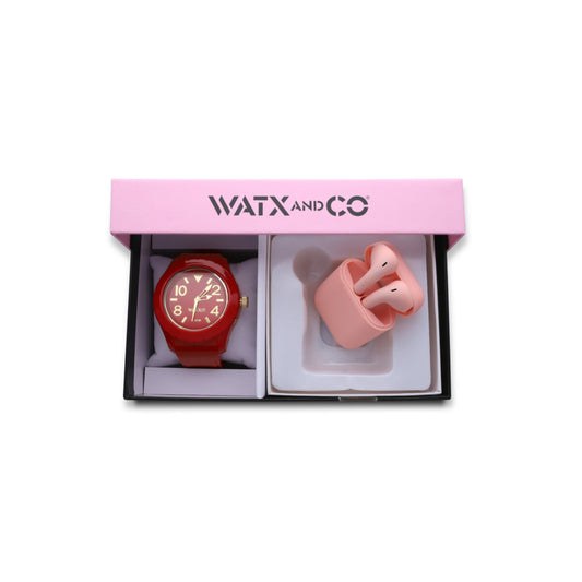 Ladies' Watch Watx & Colors WAPACKEAR8_L (Ø 49 mm) Watx and Colors