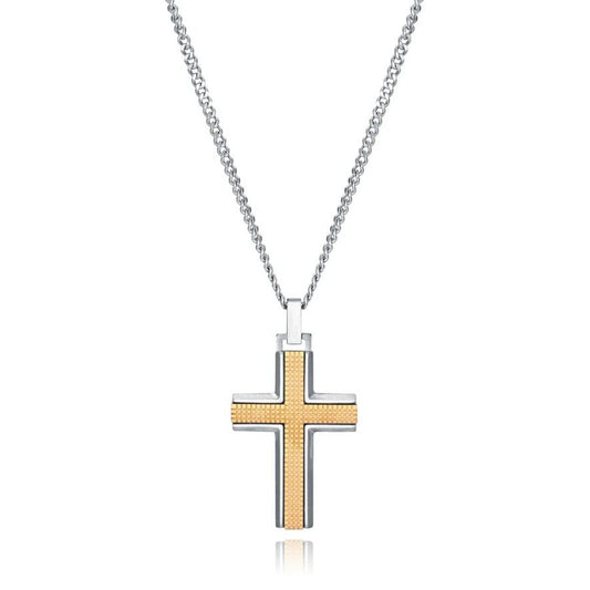 Men's Pendant Viceroy 75299C01012 Cross Viceroy