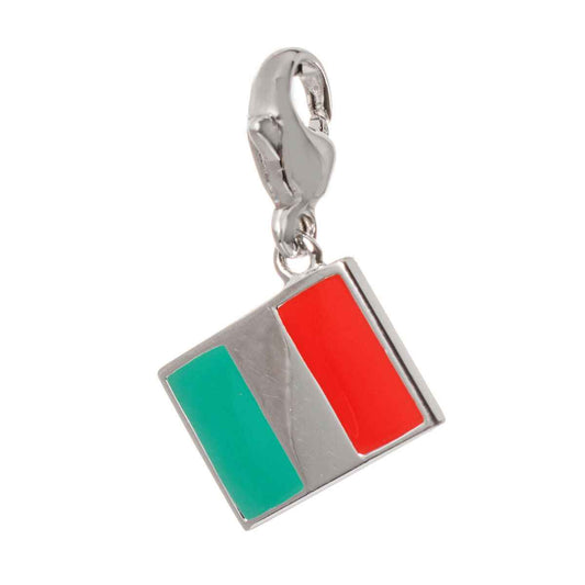 Woman's charm link Ti Sento 8304IT Red Green Silver (1 cm) Ti Sento