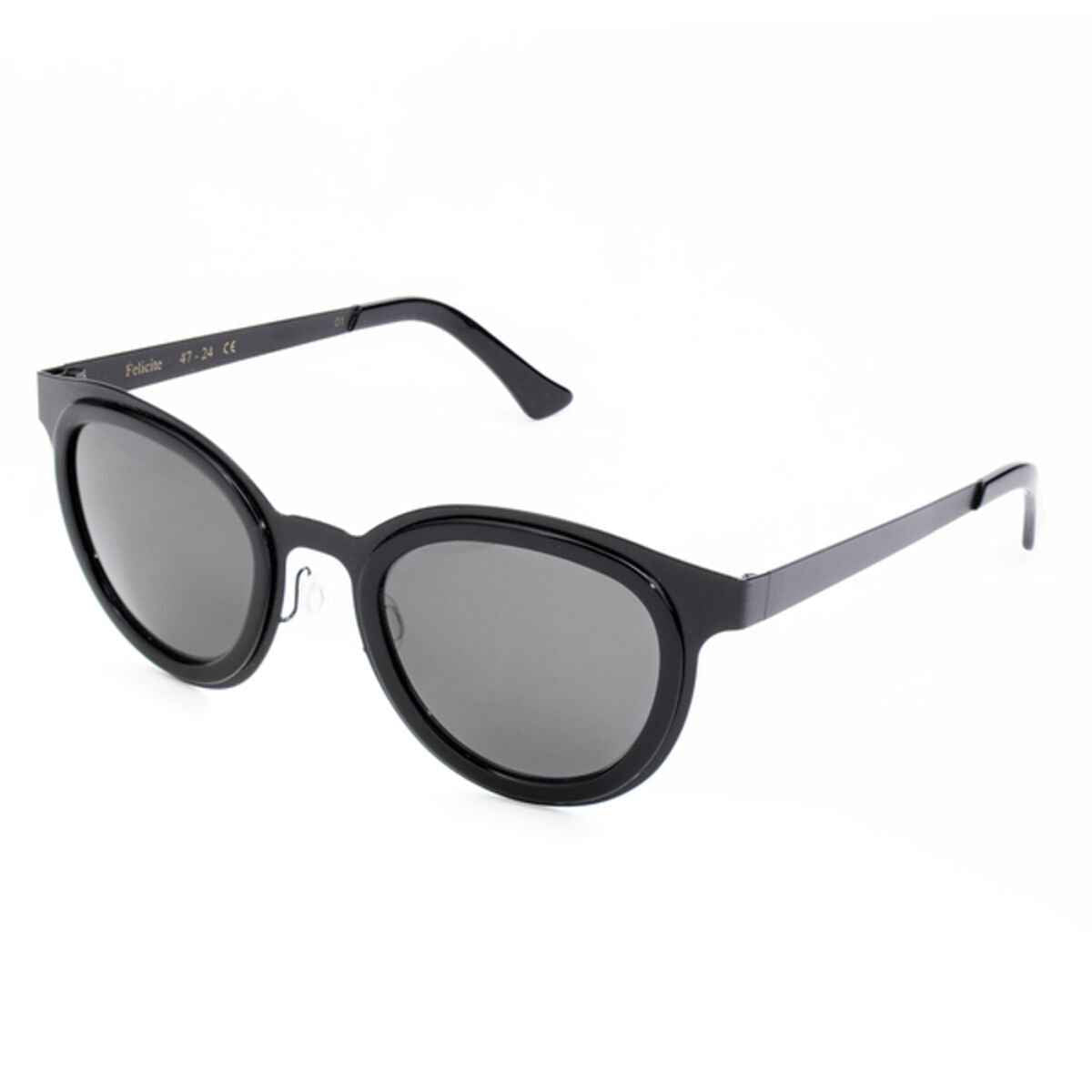 Unisex Sunglasses LGR FELICITE-BLACK-01 Ø 47 mm LGR