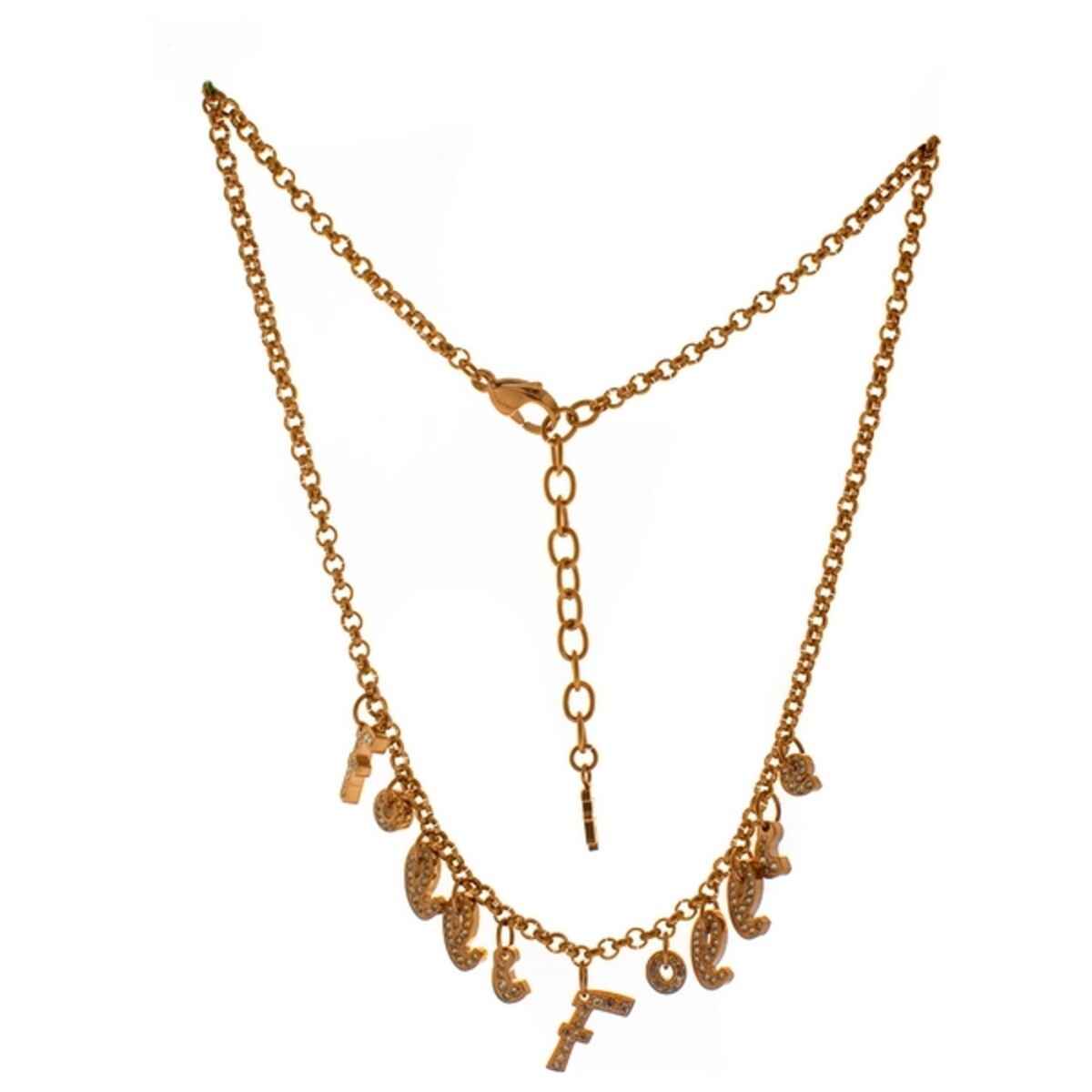 Ladies' Necklace Folli Follie 3N13T023RC 25 cm Folli Follie